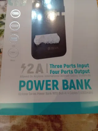 Power Bank Devia 10000 mAh