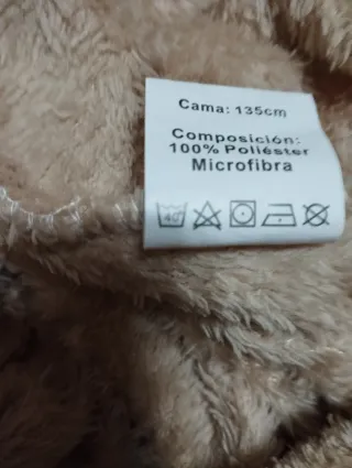 Juego de cama,3 piezas ,de cama de 135cm,coralina