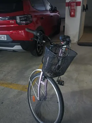 Bicicleta de mujer(paseo) color rosa