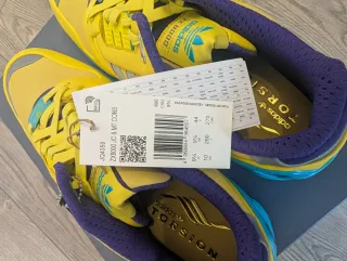 Adidas ZX 8000 Consortium Yellow Blue Glow 44