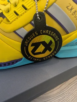 Adidas ZX 8000 Consortium Yellow Blue Glow 44