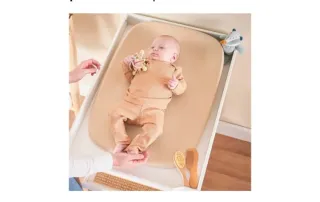 Nattou Cambiador de suave espuma de PU, Cambiador