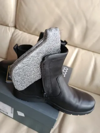BOTIN NEGRO -ECCO , GORETEX