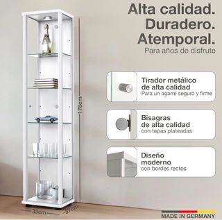 Vitrina de cristal