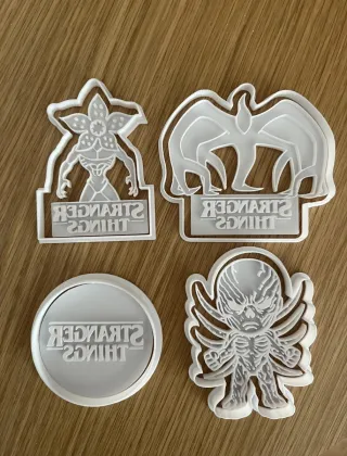 Cortadores de galletas Stranger Things