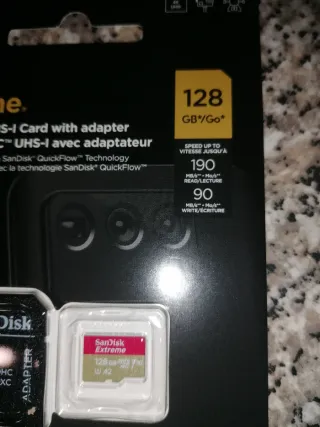 Cartão Micro SD 128GB Sandisk Gopro e outros