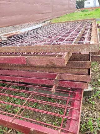 Vallas metálicas paneles de rejilla