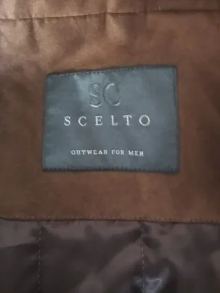 Chaqueta SC SCELTO de ante ecológico NEGOCIABLE