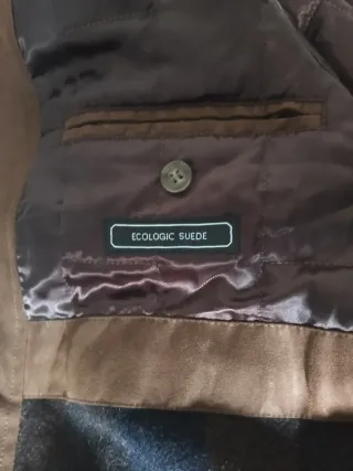 Chaqueta SC SCELTO de ante ecológico NEGOCIABLE