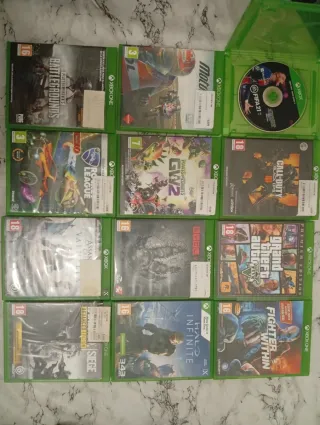 Xbox one series S +12 juegos + 2 mandos