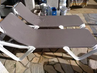 Tumbonas capuchino balliu 150€ las 2unidases