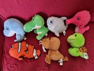Ocean Buddies Plush Toy Lot Lotto Peluche