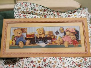 Cuadro habitación infantil 55x25cm