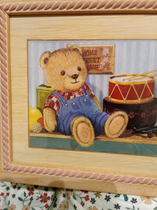 Cuadro habitación infantil 55x25cm