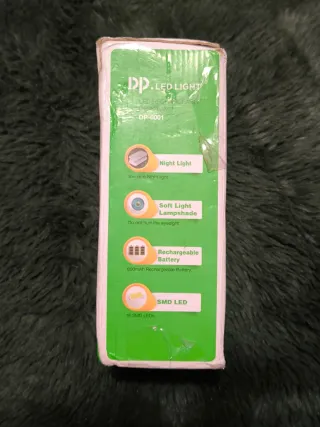 LED RECHARGEABLE DESK LAMP; lampada ricaricabile