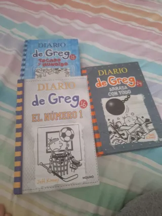 Lote Diario de Greg 14 15 y 16