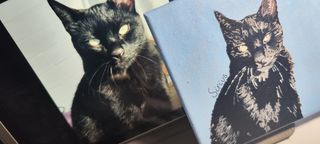 Pásame una foto de tu mascota y tendrás un lienzo