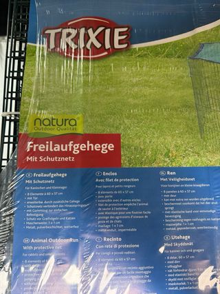 Recinto Exterior con Red, 8 Elementos, ø150 x 57 c