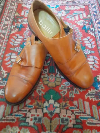 Scarpe uomo Ballin doppia fibbia n. 44