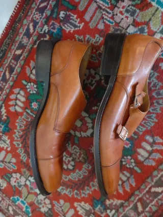 Scarpe uomo Ballin doppia fibbia n. 44