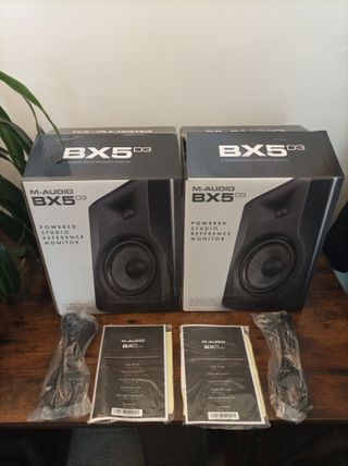 Altavoces M-Audio BX5 D3 Negros