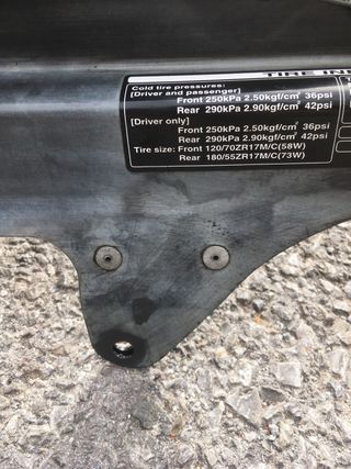 Guardabarros HONDA HORNET CB600F