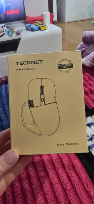 Ratón inalámbrico TeckNet modelo TK-MS029.