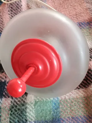 Lampada da tavolo trottola anni 60