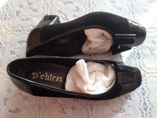 Zapato corte salon D'Chicas tacon grueso