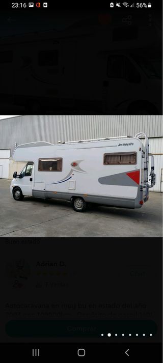 Autocaravana Dethleffs