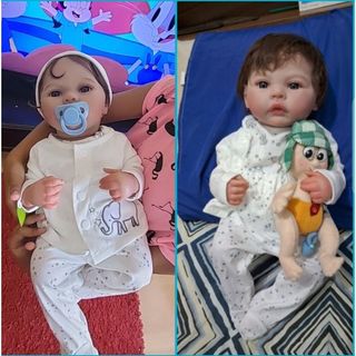 Muñeca reborn bebé silicona