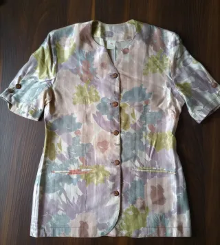 Americana vintage a manica corta