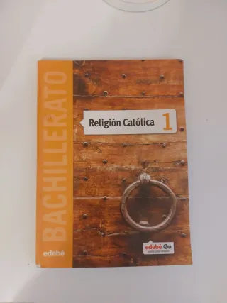 Libro religión católica edebe