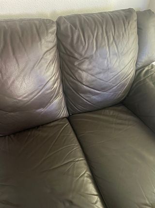 Sofá 3 plazas de piel
