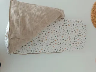 Saco capazo 4 estaciones, salvababas y protector.