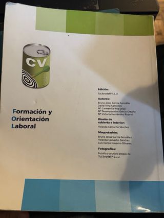 Libro formación y orientación laboral