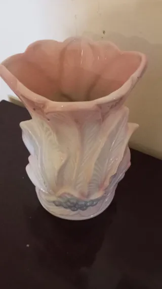 Jarrón porcelana Ave