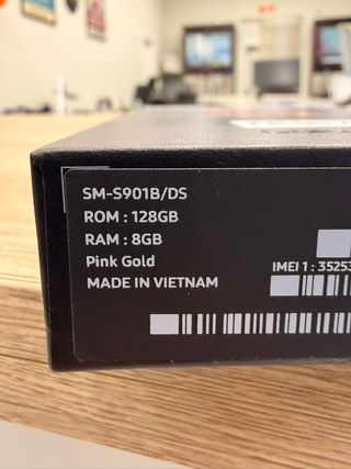 Samsung Galaxy S22 128Gb Pink Gold - SIGILLATO