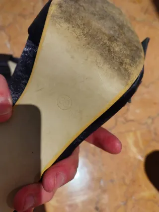 Zapatos de fiesta Marypaz grises talla 39