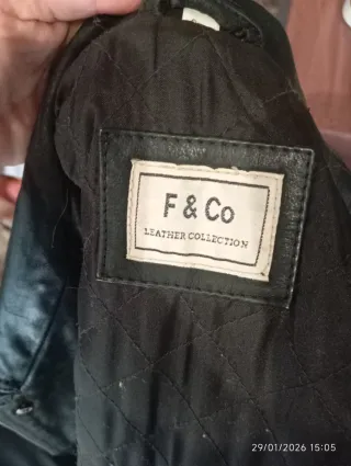 Cazadora / chaqueta piel bovino de hombre