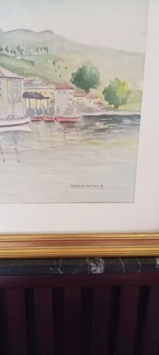 Acuarela Miguel Núñez-Polo