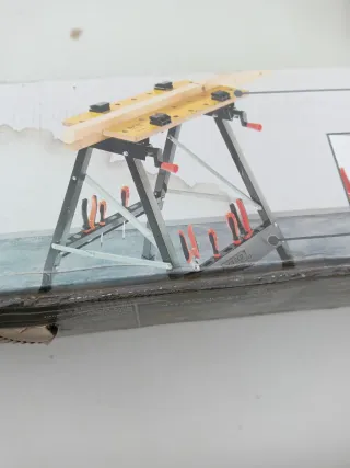 Mesa de trabajo plegable