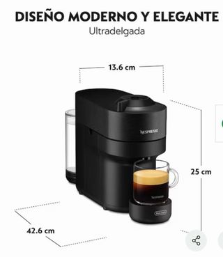 Cafetera Nespresso De'Longhi Vertuo Po