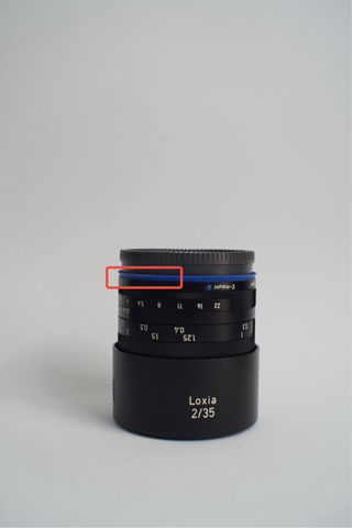 Zeiss loxia 35 F2 Lente