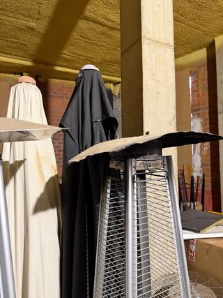 Estufas Exterior tipo piramide