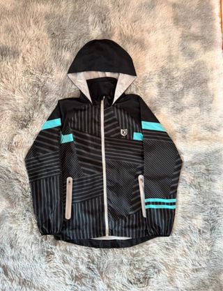 Giacca antivento Footkorner nera – Taglia S