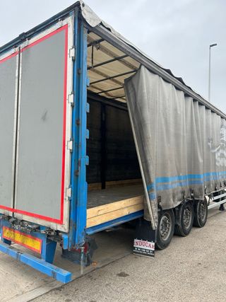 Plataforma lona tráiler