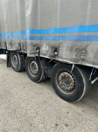 Plataforma lona tráiler