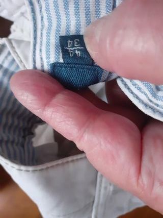 Pantalon algodon talla 44 Massimo Dutti