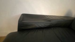 Sofá cheslong piel 3 plazas